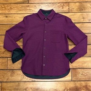 Lululemon Shirt Commission Pocket Button Down Long Sleeve Casual Mens Medium